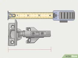 Also all liberty hinges when stating overlay is for 3/4 wood. 3 Simple Ways To Measure Cabinet Hinges Wikihow