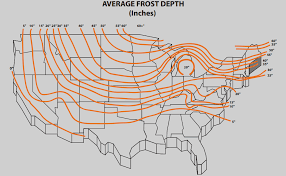 Frost Line Depth North America Plumbing Helpplumbing Help