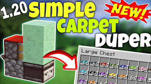 unlimited simple carpet duper glitch