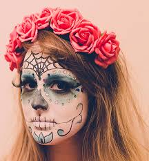 The #1 most important aspect of the costume is the face paint, so make sure you have a good quality white face paint that won't irritate your skin too. Beauty Diy How To Do Day Of The Dead Dia De Los Muertos Makeup Plus Our First Ever Youtube Video Bespoke Bride Wedding Blog