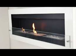 Large Wall Mounted Bioethanol Fireplace