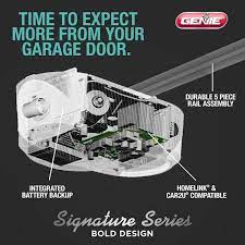 garage door opener with battery backup