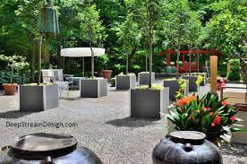large planters for trees