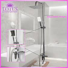Amazon music stream millions of songs: Lotus Baths Brassco Bfa20505 Adjustable Height Shower Set Quality Contemporary Wall Mounted Rainfall Shopee Philippines