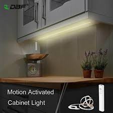 Dbf Under Cabinet Lighting Battery Operated Usb Rechargeable Motion Activated Led Strip Lights Kit Cabinet Lighting Led Strip Lighting Under Cabinet Lighting
