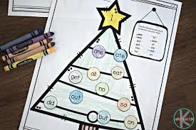 You can survey the classroom to see how students did and then say that's right. Free Christmas Sight Words Coloring Sheets