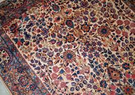 middle eastern kerman rug 1920s for