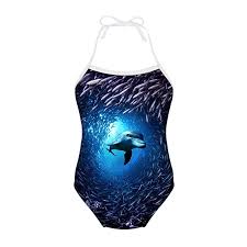 Cozeyat Cute Animal Swimsuits 3d Print Bathing Suits Swimwear For Kids