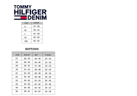 55 Up To Date Tommy Hilfiger Womens Jeans Size Chart
