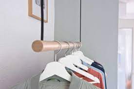 Clothes Rod Coat Rack Hanging Rod