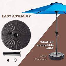 Capacity Resin Patio Umbrella Base