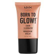 nyx born to glow liquid illuminator sun dess li04 0 6 fl oz