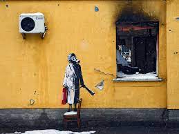 Thieves Tried To Cut Banksy Mural From
