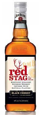 jim beam red stag 1 liter whisky licorea