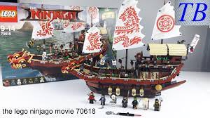 the lego ninjago movie 70618 le qg des ninjas - lego speed build - YouTube
