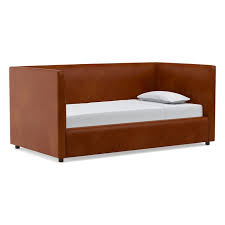 haven leather daybed west elm