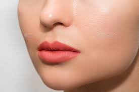 permanent makeup lip blushing procedure