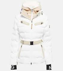 ellya ski jacket in white bogner