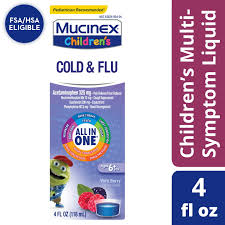 mucinex children s cold flu all in