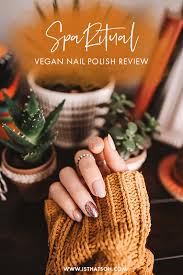 sparitual vegan nail polish review
