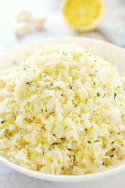 Cauliflower Rice With Garlic gambar png