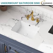 16 Inch Undermount Bathroom Sink Small