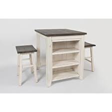 3 Piece Counter Height Table Set