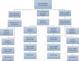 Organizational Chart Rockland Security Agency Inc