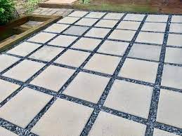 build a concrete paver patio