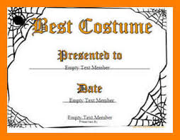6 Free Halloween Certificate Templates 952 Limos