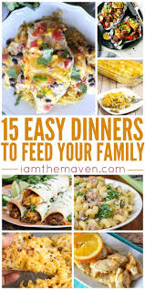 77 cheap and easy dinner recipes so you never have to cook a boring meal again. Try One Of These Easy Dinner Ideas Tonight I Am The Maven