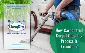 how carbonated carpet cleaning process