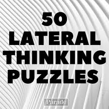 50 lateral thinking puzzles with