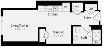 One Bedroom Apartments Houston Floor
