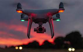 spotting a drone at night effective