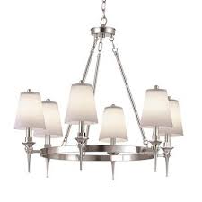 Find here online price details of companies selling ceiling lights. 28 Portfolio 6 Light Brushed Nickel Chandelier I Bought It Last Year On Clearance For 12 Brushed Nickel Chandelier Chrome Chandeliers Bel Air Lighting