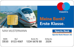 Eine karte für viele zwecke. Bankcard Motive Sparda Bank Hessen Eg