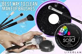 clean your makeup brushes liveglam