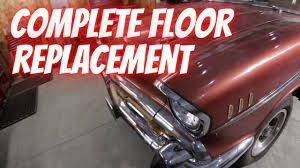 floor pans on a 1957 chevy bel air