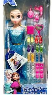 beautiful princess anna elsa doll with