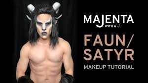 faun satyr fantasy makeup tutorial by
