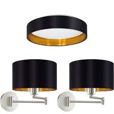 Low Ceiling Light 2x Matching Wall