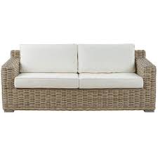 Modern Rattan Garden Sofa Wicker