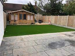 A Patio Be Level With The Grass