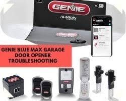 genie blue max garage door opener