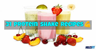 31 protein shake recipes milesfit
