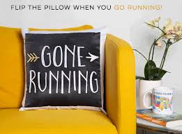 Decorative Pillows For Runners Running Throw Pillows