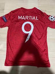New adidas mens 2xl xxl manchester united chevrolet soccer football jersey red. Man Utd 20 21 Home Jersey Kit M Size Martial 9 Champions League Version New Font Sports Sports Apparel On Carousell