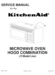 kitchenaid khms105e service manual pdf