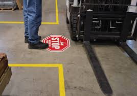 electrical safety with floor marking
